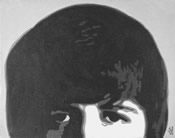 Ringo Starr oil painting